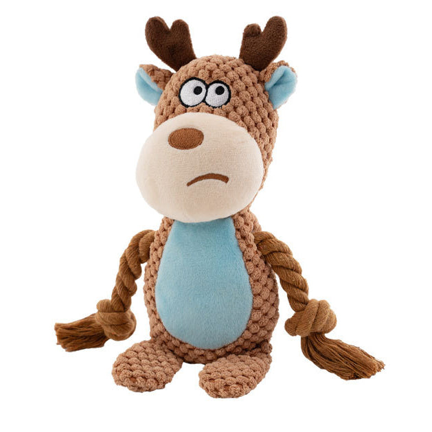 🧸 Durable Squeaky Plush Dog Toy – Fun & Chew-Friendly for All Dogs 🐾🎉 Select your fav ChewAnimal