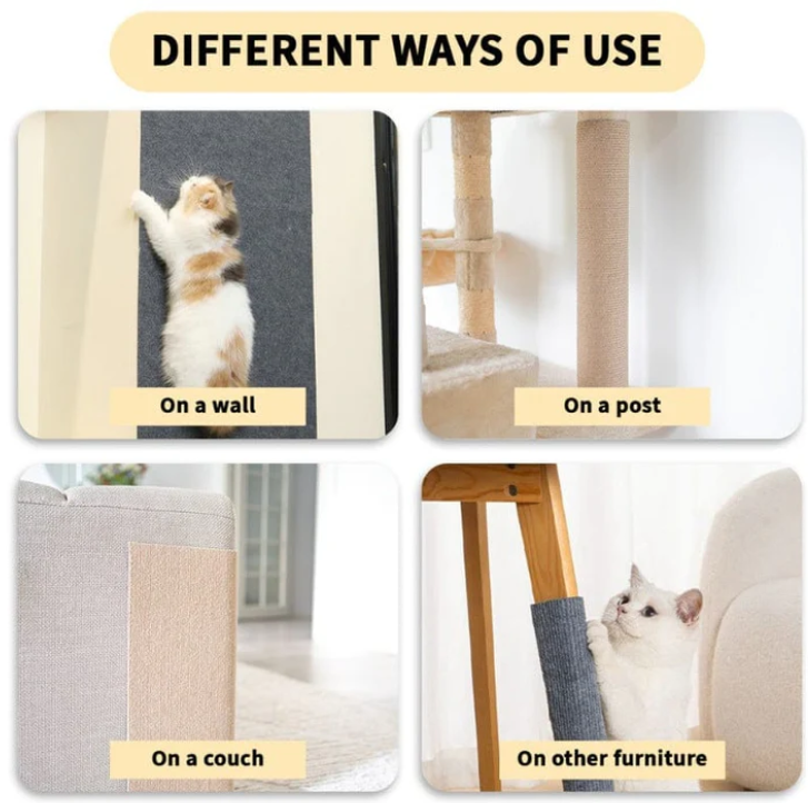 MULTIFUNCTIONAL CAT SCRATCHING CARPET