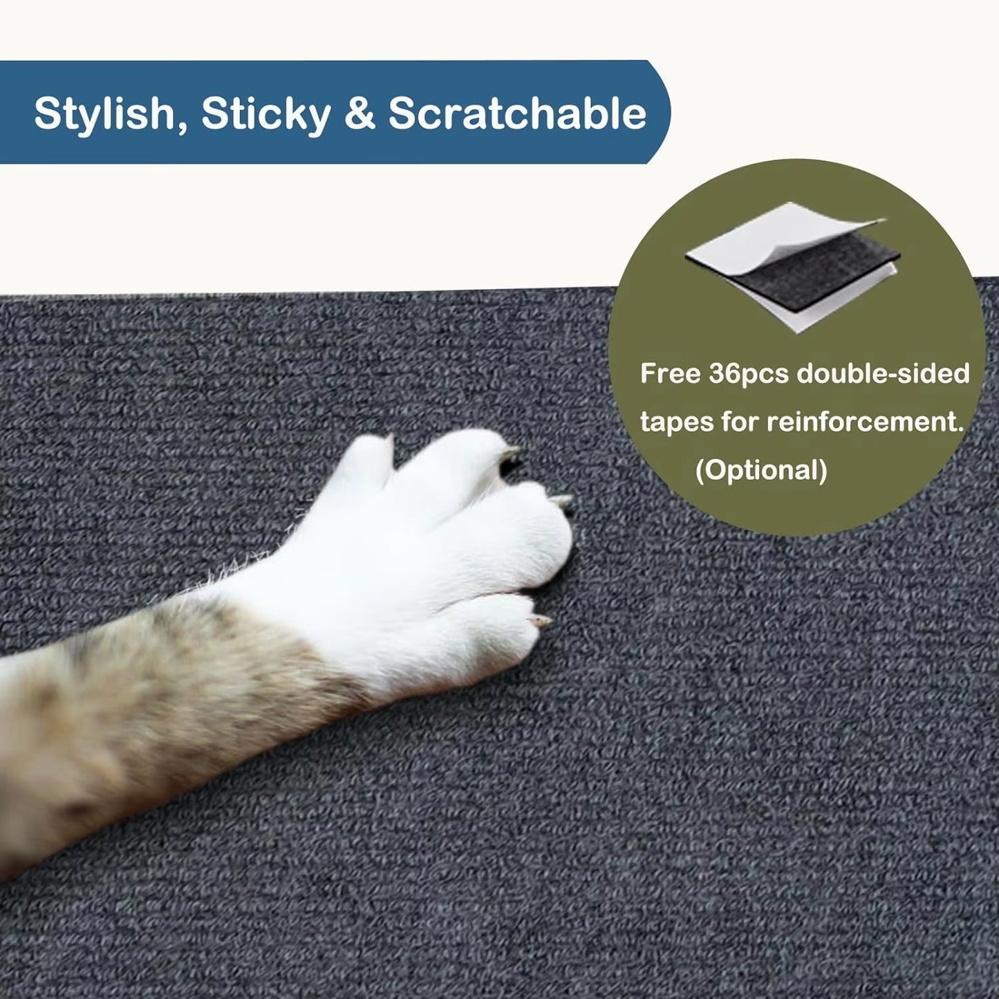 MULTIFUNCTIONAL CAT SCRATCHING CARPET